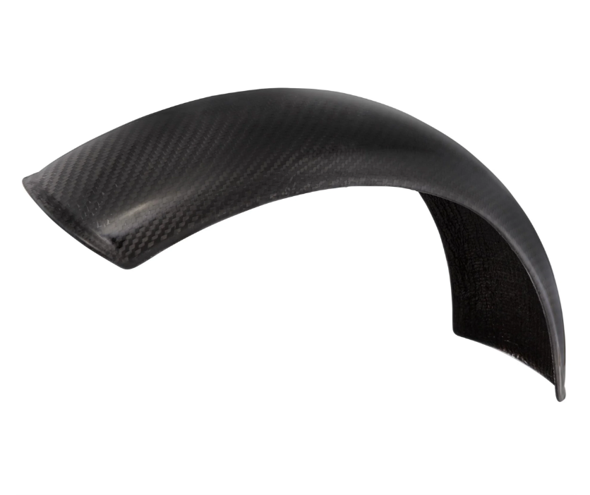 Aile Garelli EVO II sans support, universelle pour Vespa PX 80-200ccm, carbone clair