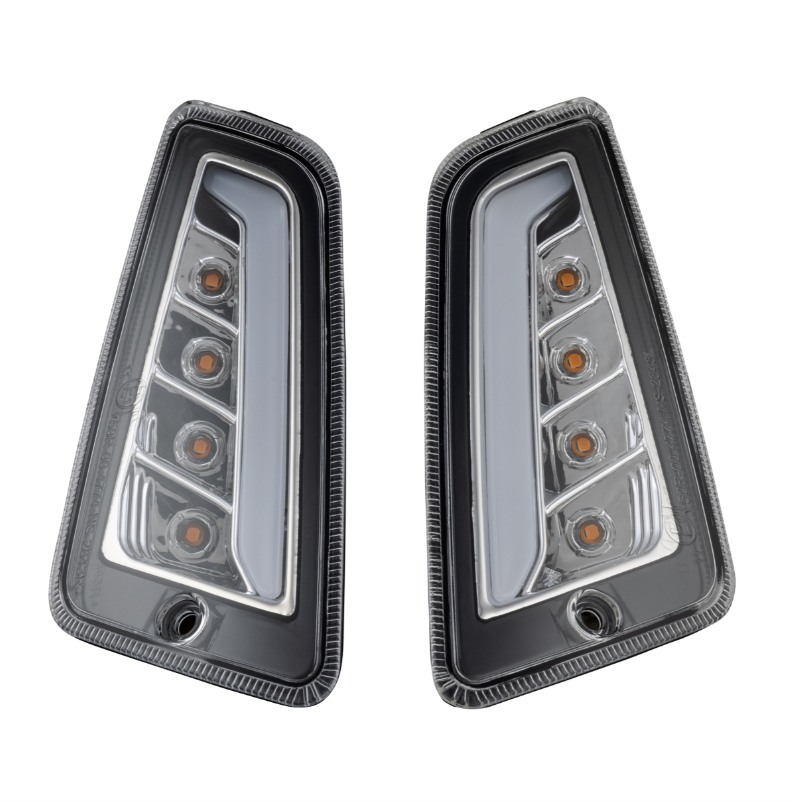 Kit de clignotants avant & arrière pour Vespa GTS/GTS Super/GTV 125-300ccm, clair