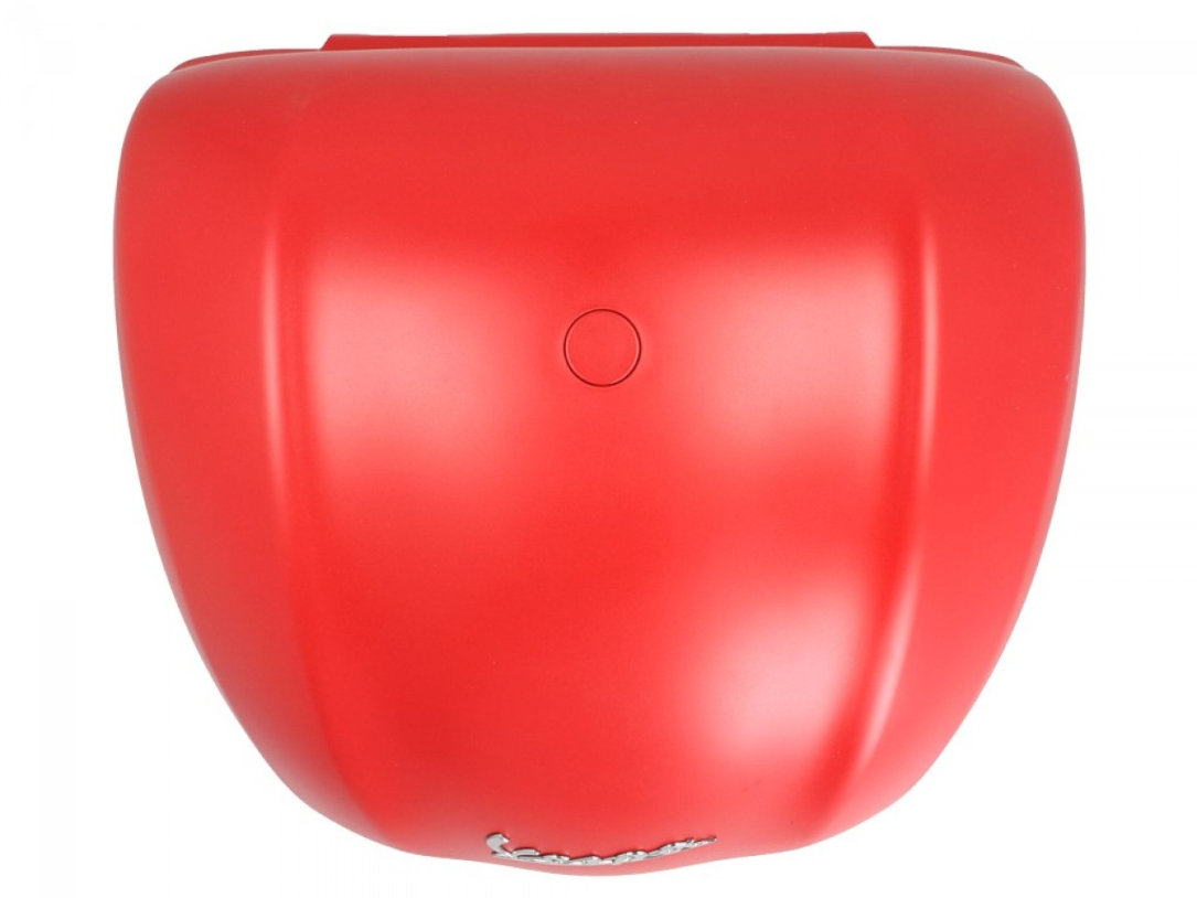 Top case original 32 l. pour Vespa Primavera rouge dragon mat 896/A