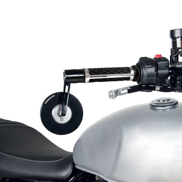 Barracuda miroir SKIN-S BAR END B-LUX noir/argent