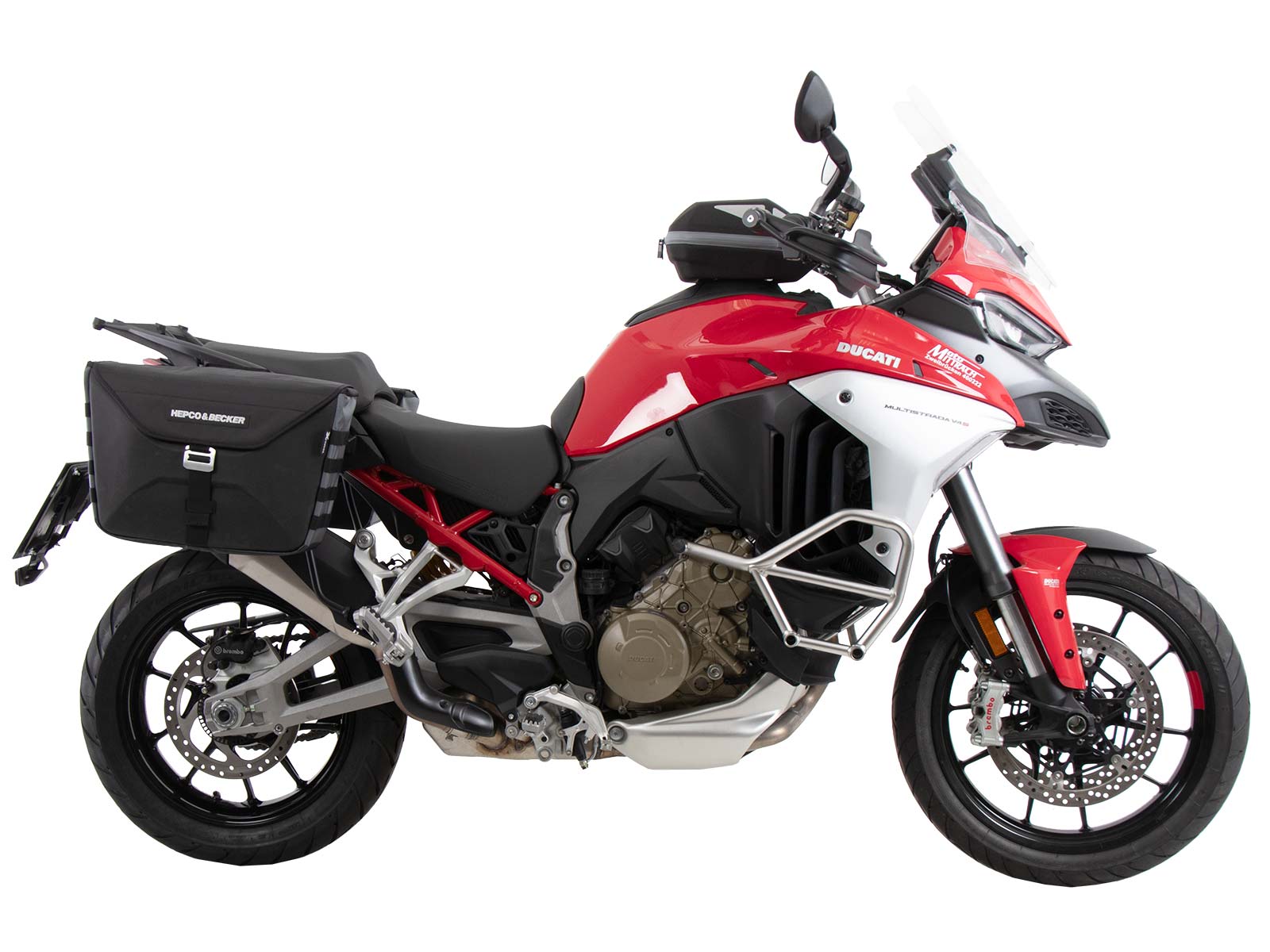 C-Bow support latéral noir pour Ducati Multistrada V4 /S /Pikes Peak /Rally /RS (2025-) Original Hepc