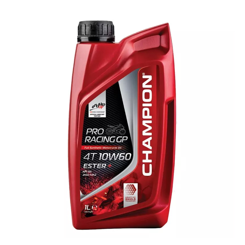 CHAMPION® Proracing GP 4T 10W-60 ESTER + huile moteur entièrement synthétique - 1 litre