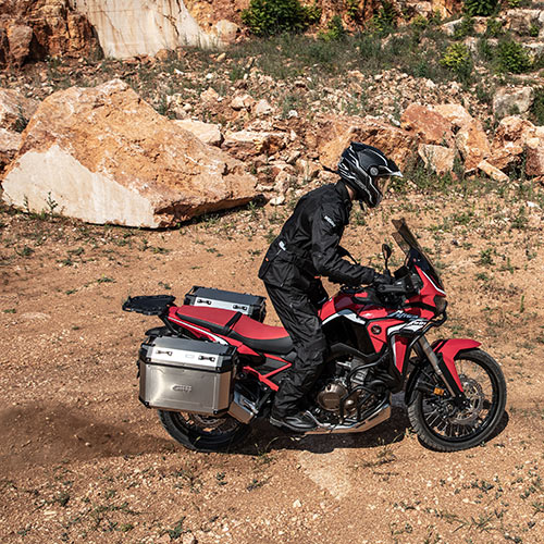 Givi Kit de valises latérales en aluminium Trekker Outback 37L Monokey