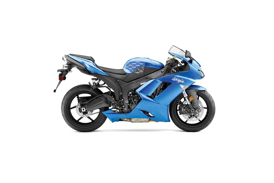 Stompgrip hybride Volcano pour Kawasaki ZX6R 2007-08