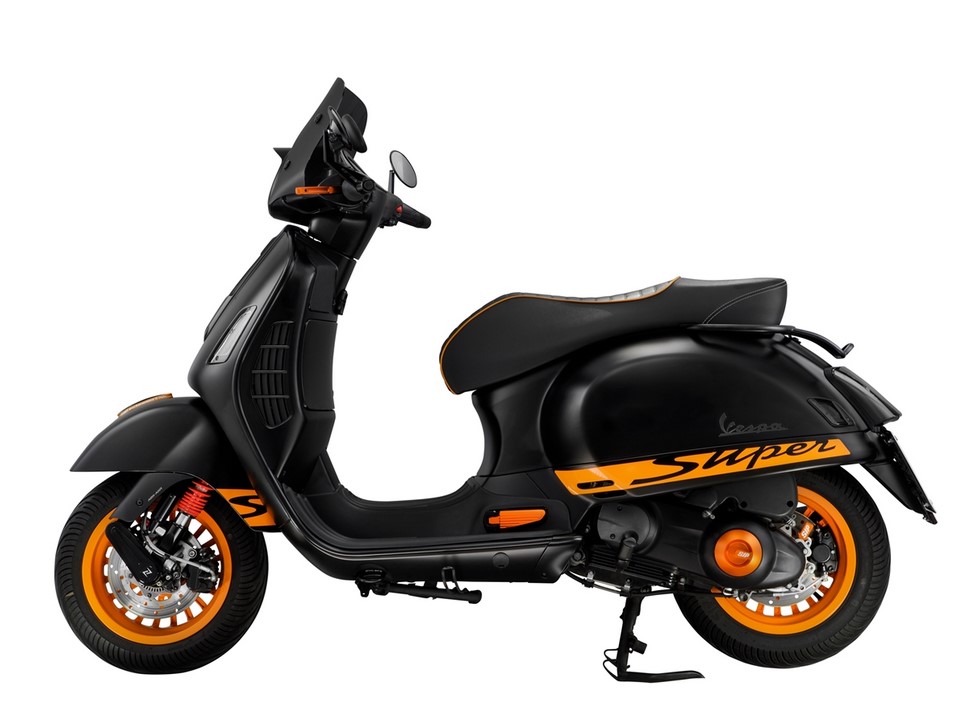 Bouchon de remplissage d'huile moteur pour Vespa, orange mat