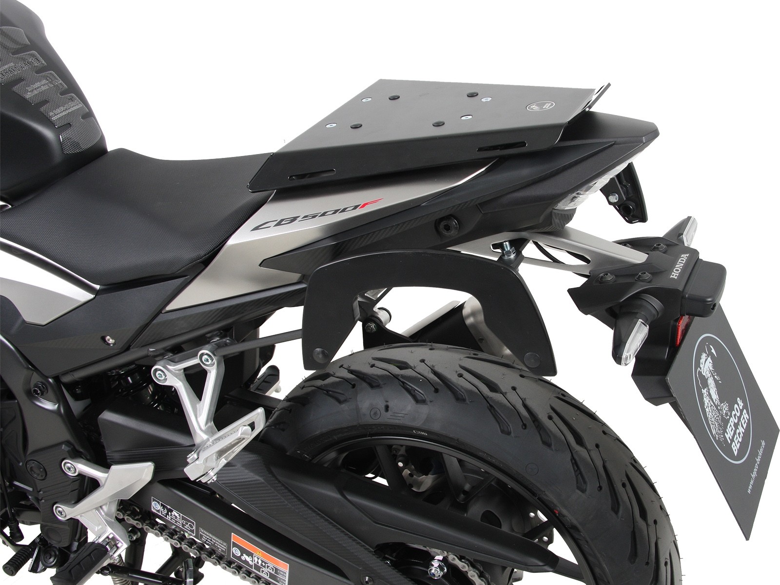 Sportrack noir pour Honda CB 500 F (19-23) Hepco & Becker