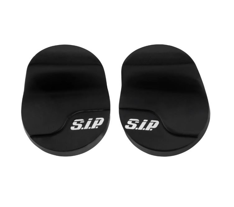 Cache trou de rétroviseur gauche & droite pour Vespa Primavera/Sprint/Elettrica 50-150ccm, noir mat