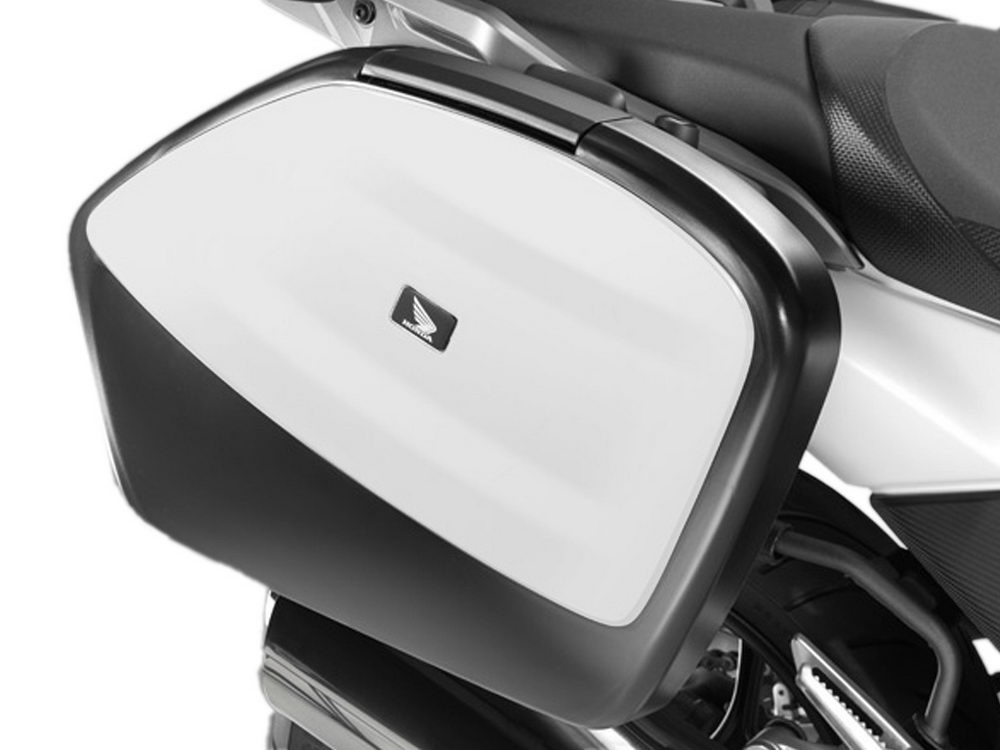 Original Honda CTX700N Kit de carénage de valise Pearl Fadeless White NH341