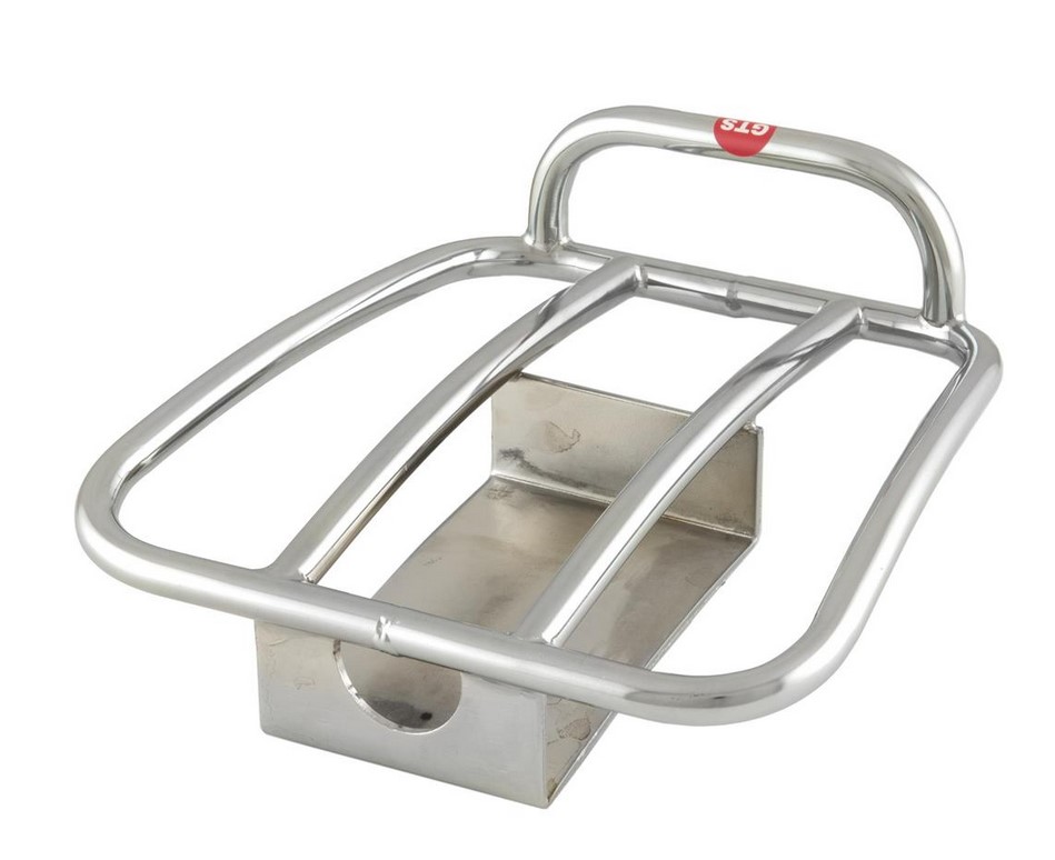 Porte-bagages arrière 70's pour Vespa GTS/GTV/GT 125-300ccm 4T LC, chrome