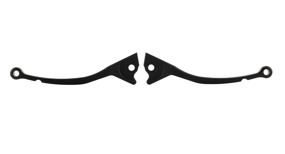 Kit levier de frein sport ZELIONI pour Vespa, droite et gauche, noir mat