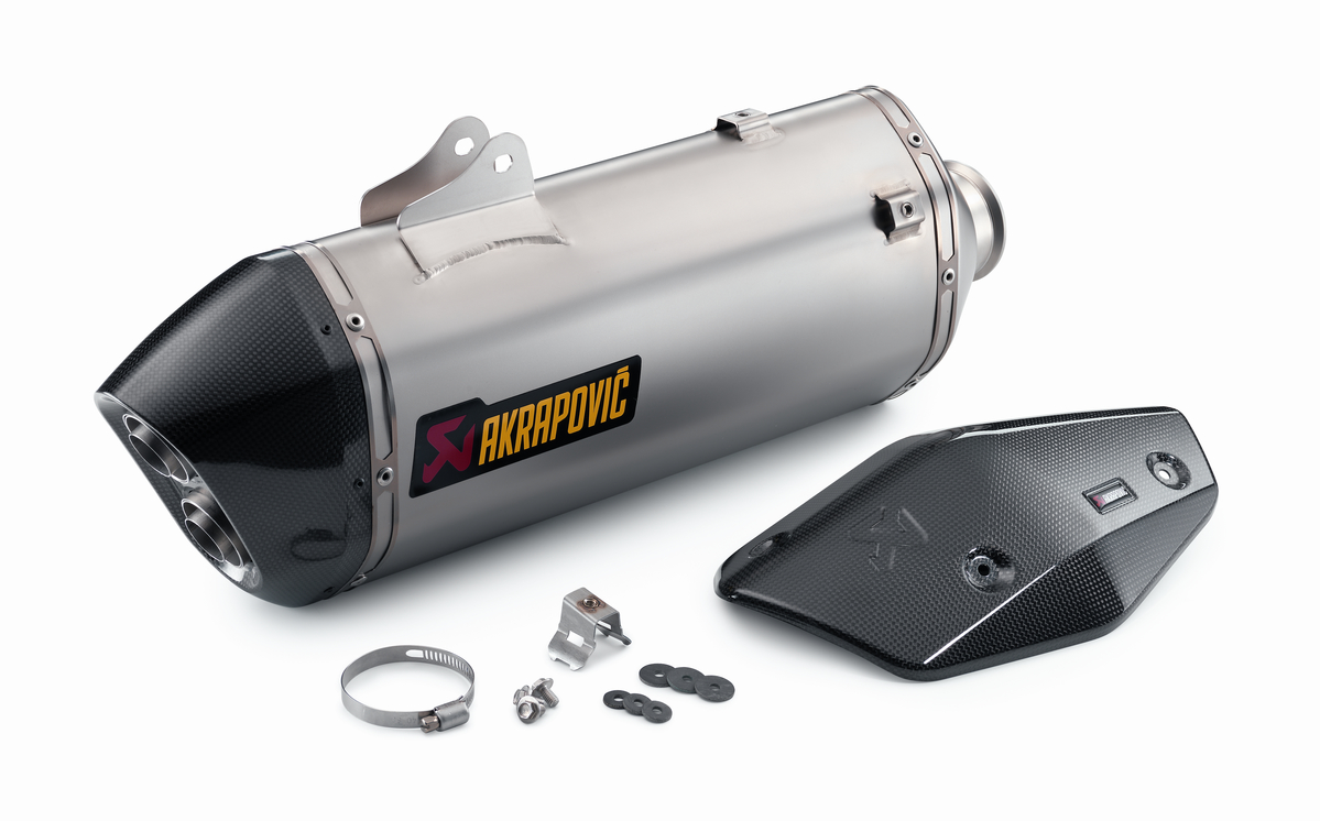 Akrapovic Slip-On LINE Système d'échappement pour Adventure / Super Adventure
