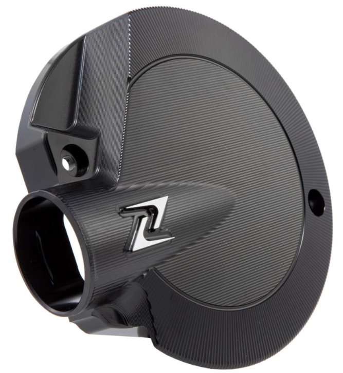 Couvercle de vario d'admission d'air pour Vespa Primavera/​Sprint 125-150ccm c.-à-d. 3V 4T AC, noir