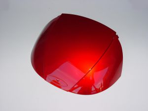 Couvercle Shad, SH29, rouge, grenat, laqué, plastique, D1B29E09