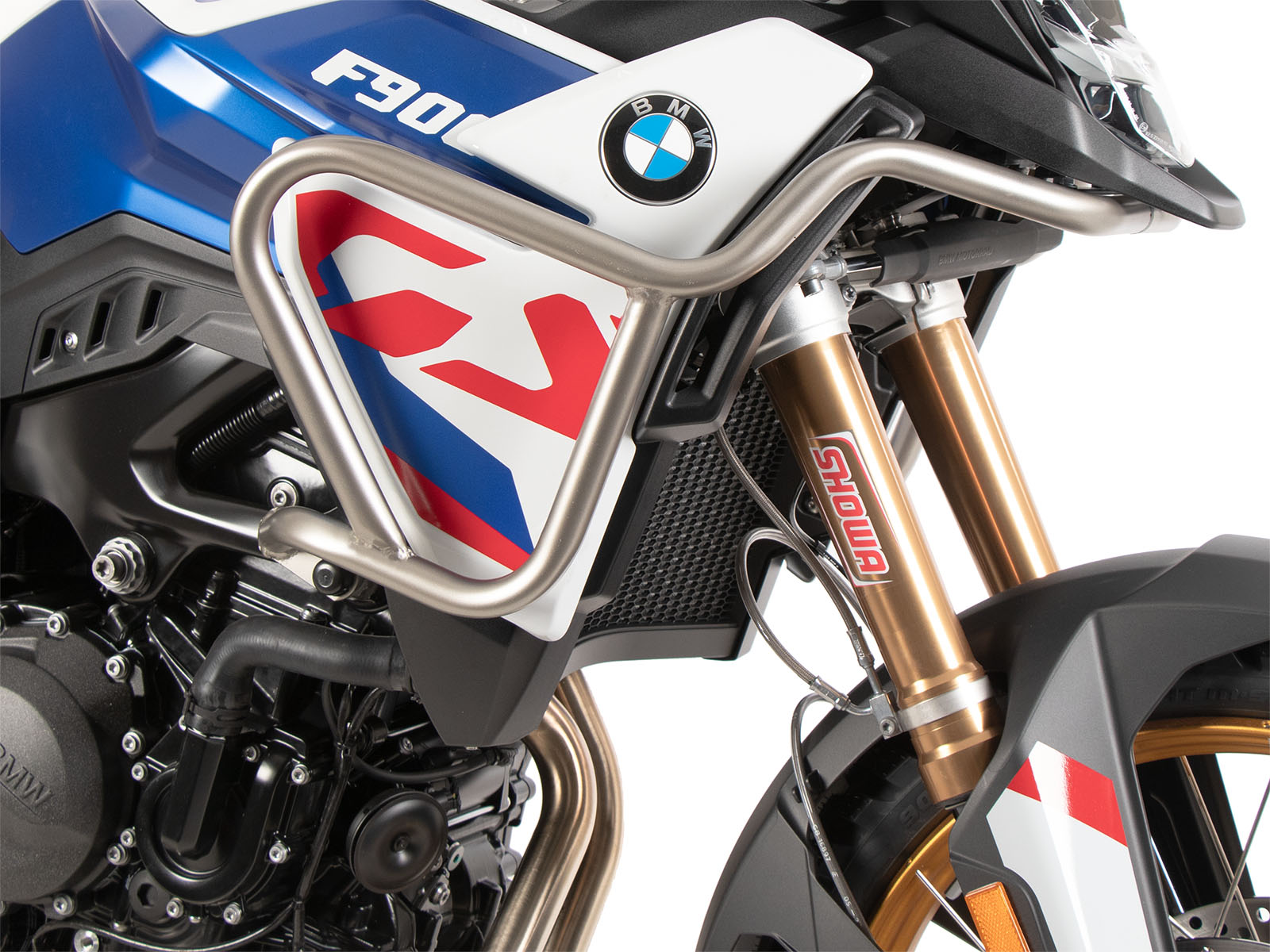 Arceau de protection du réservoir en acier inoxydable pour BMW F 900 GS (24-) Hepco & Becker