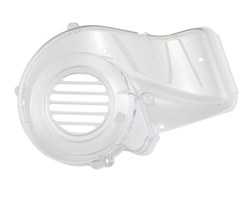 Cache de la roue du ventilateur pour Vespa Primavera/Sprint/LX/S/946 3V i.e. 125/150ccm 4T AC, transparent