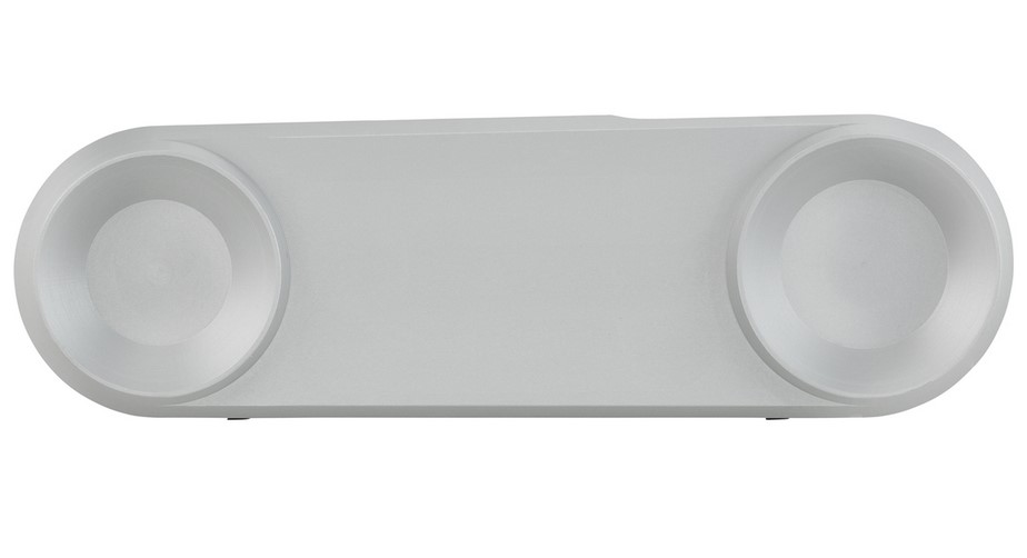 Couverture de bras oscillant pour Vespa, argent mat