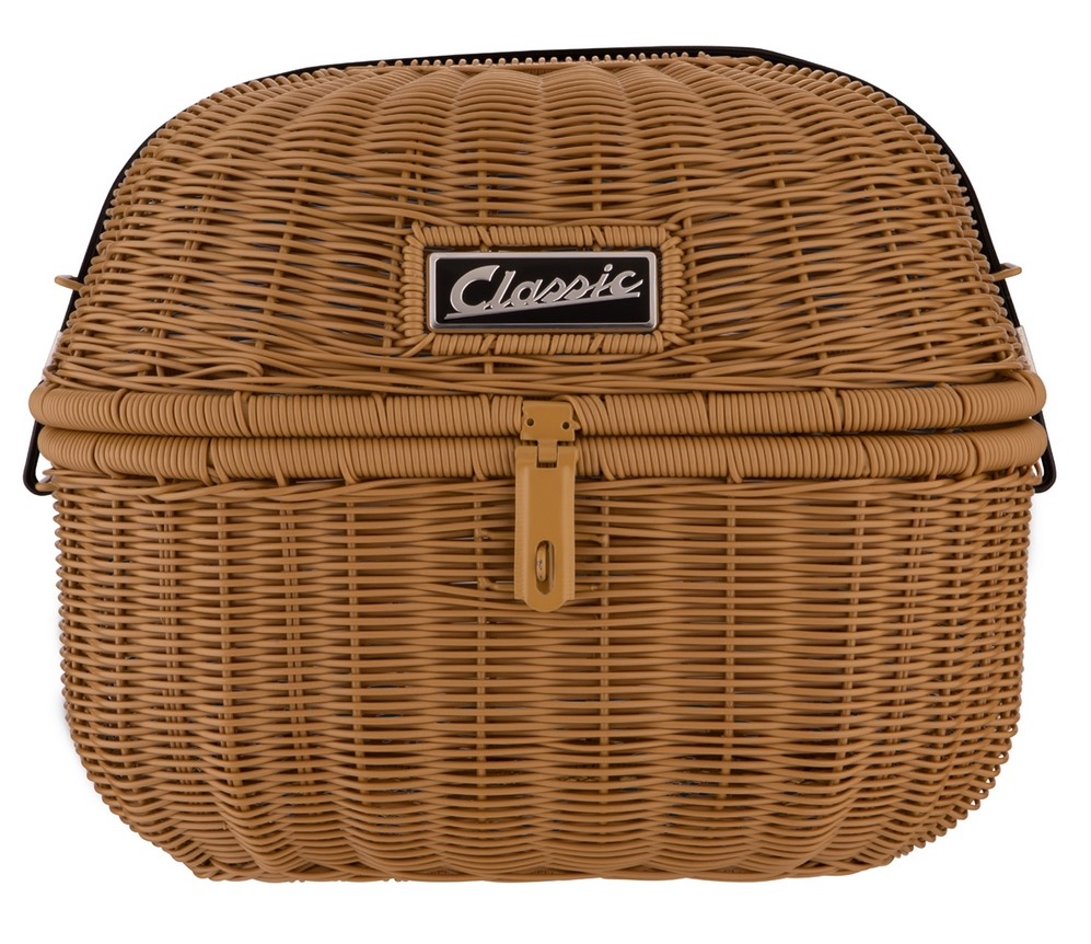 Panier à bagages Kit Classic pour Vespa GTS/GTV/GT60 125-300ccm, marron
