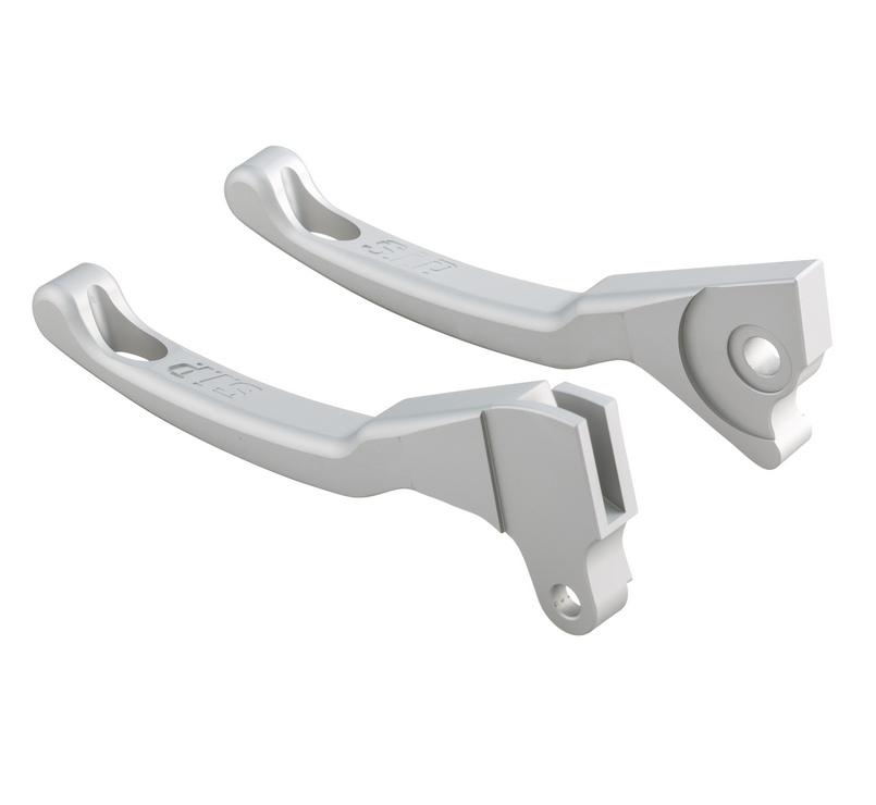 Kit levier de frein sport Shorty pour Vespa LX /LXV /S /Primavera /Sprint 50-150ccm, argent mat