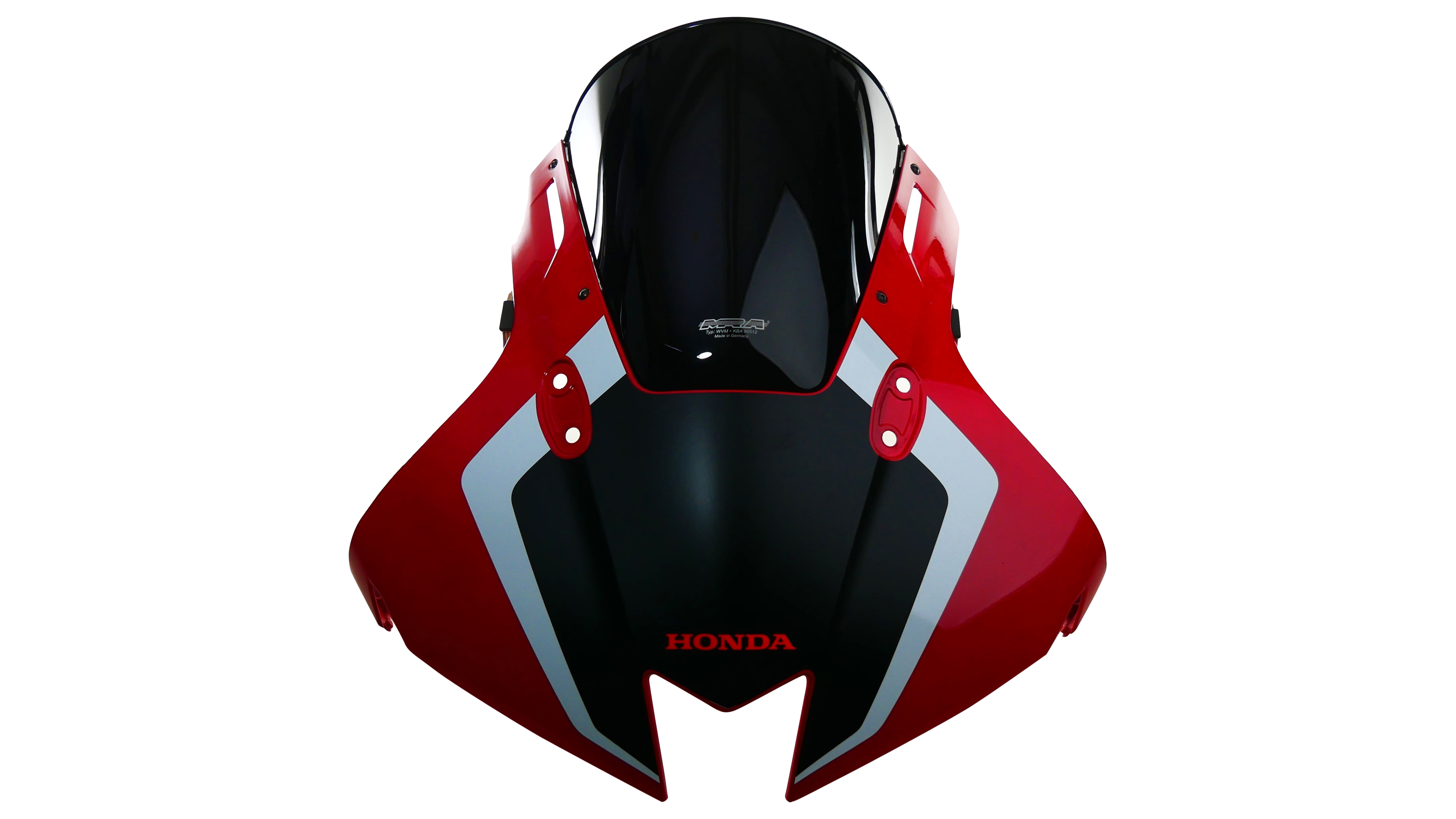 Ecran MRA Racing "R" noir pour Honda CBR 600 RR (24-)