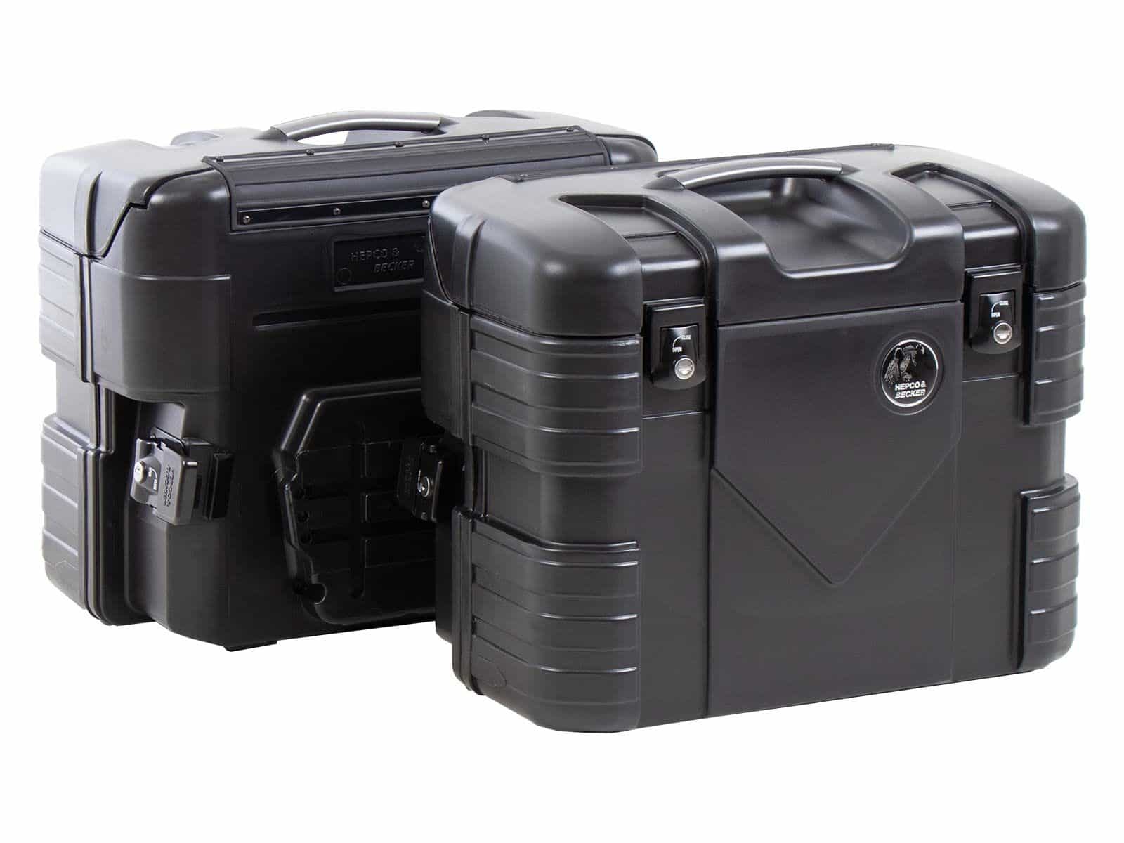 Jeu de valises latérales Gobi noir Hepco & Becker