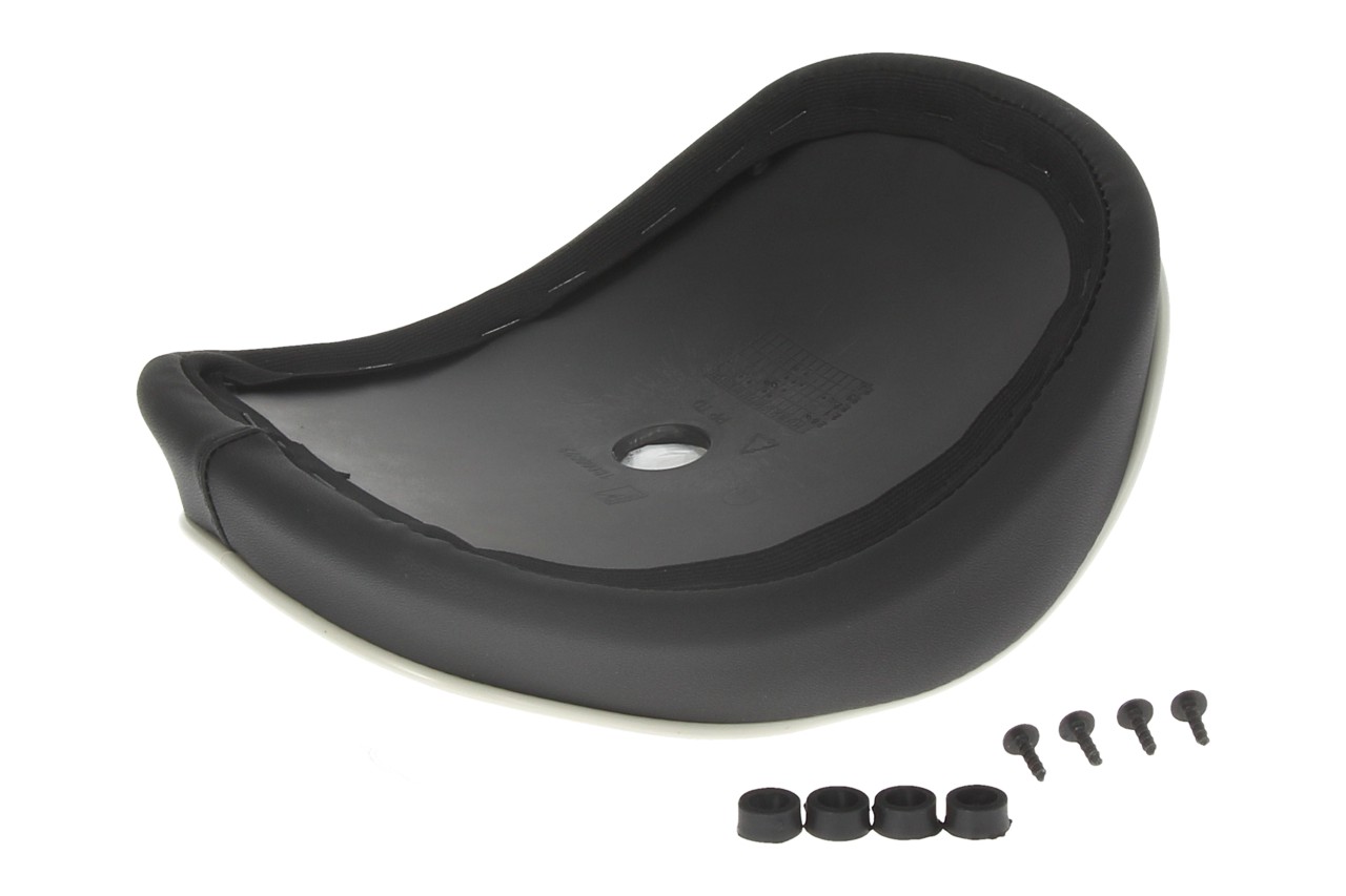 Dossier original du top case pour Vespa Sprint S & Sprint S Elettrica - noir