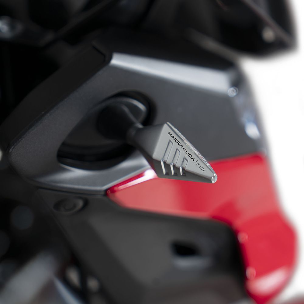 Barracuda clignotant X-LED B-LUX argent