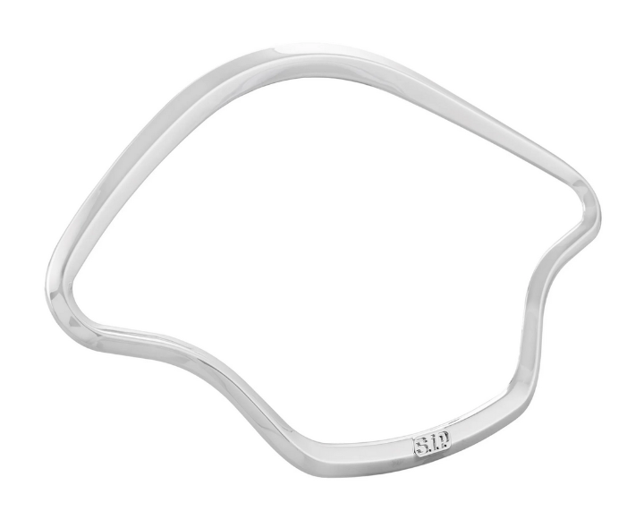 Anneau décoratif tachymètre pour Vespa Primavera/Sprint/Elettrica 50-150ccm 2T/4T AC, chrome