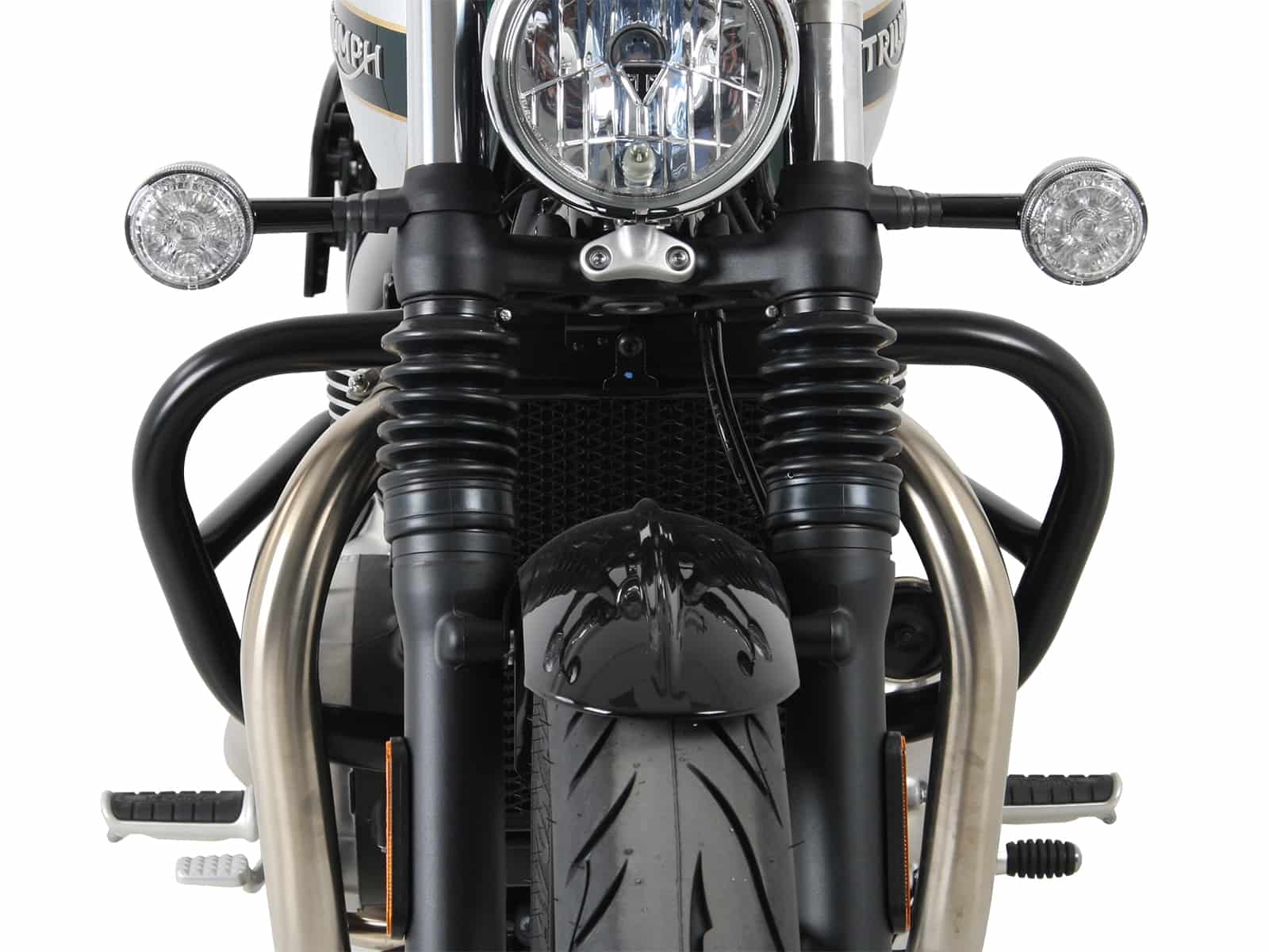 Arceau de protection moteur noir pour Triumph Bonneville Bobber (17-) Hepco & Becker