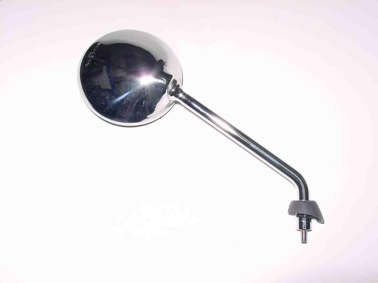 logoscooter Rétroviseur, métal, droite, M8 / re, chromé, rond