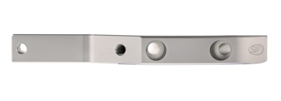 Adaptateur de repose-pieds passager pour Vespa GTS/GTS Super/GTV/GT 60/GT/GT L 125-300ccm, argent mat