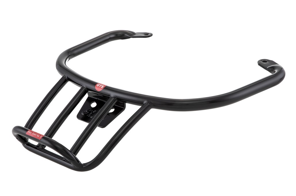 Porte-bagages / barre de maintien passager arrière 70s pour Vespa GTS/GTV/GT 125-300ccm 4T LC, noir mat