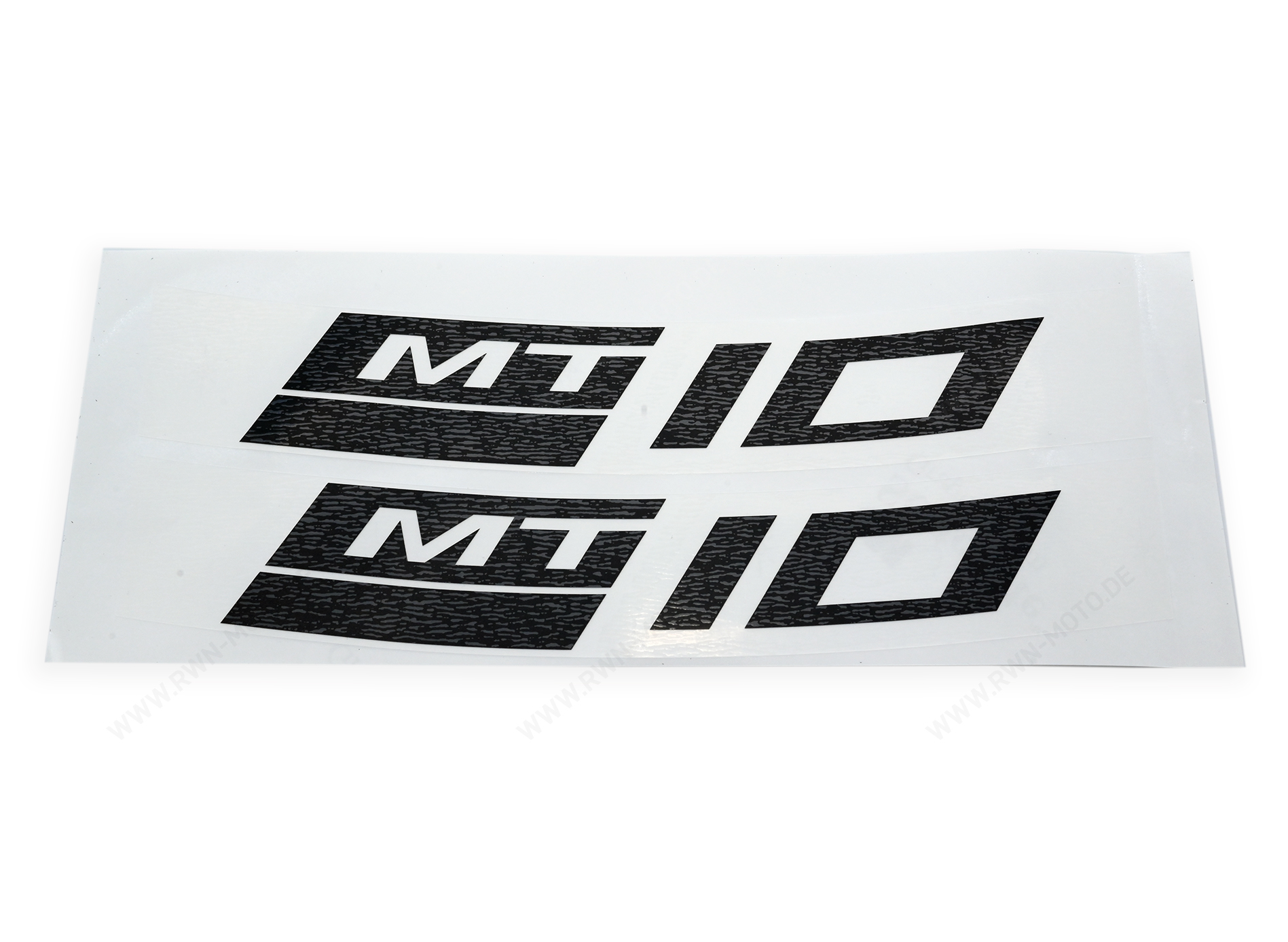 Autocollants réfléchissants pour jantes arrière noires pour Yamaha MT-10 (22-) Original