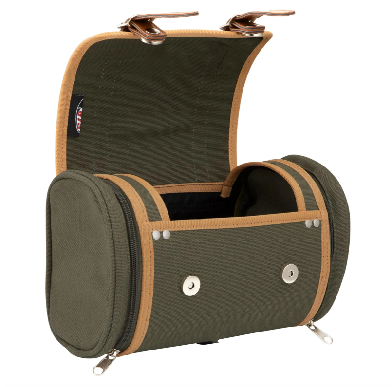 Sac "Classic" porte-bagages/barre de maintien de la selle arrière pour Vespa, canvas, olive