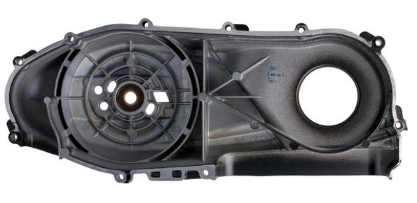 Couvercle de vario pour Vespa GTS/GTS Super 125/150ccm 4T LC iGet (Euro4), noir mat