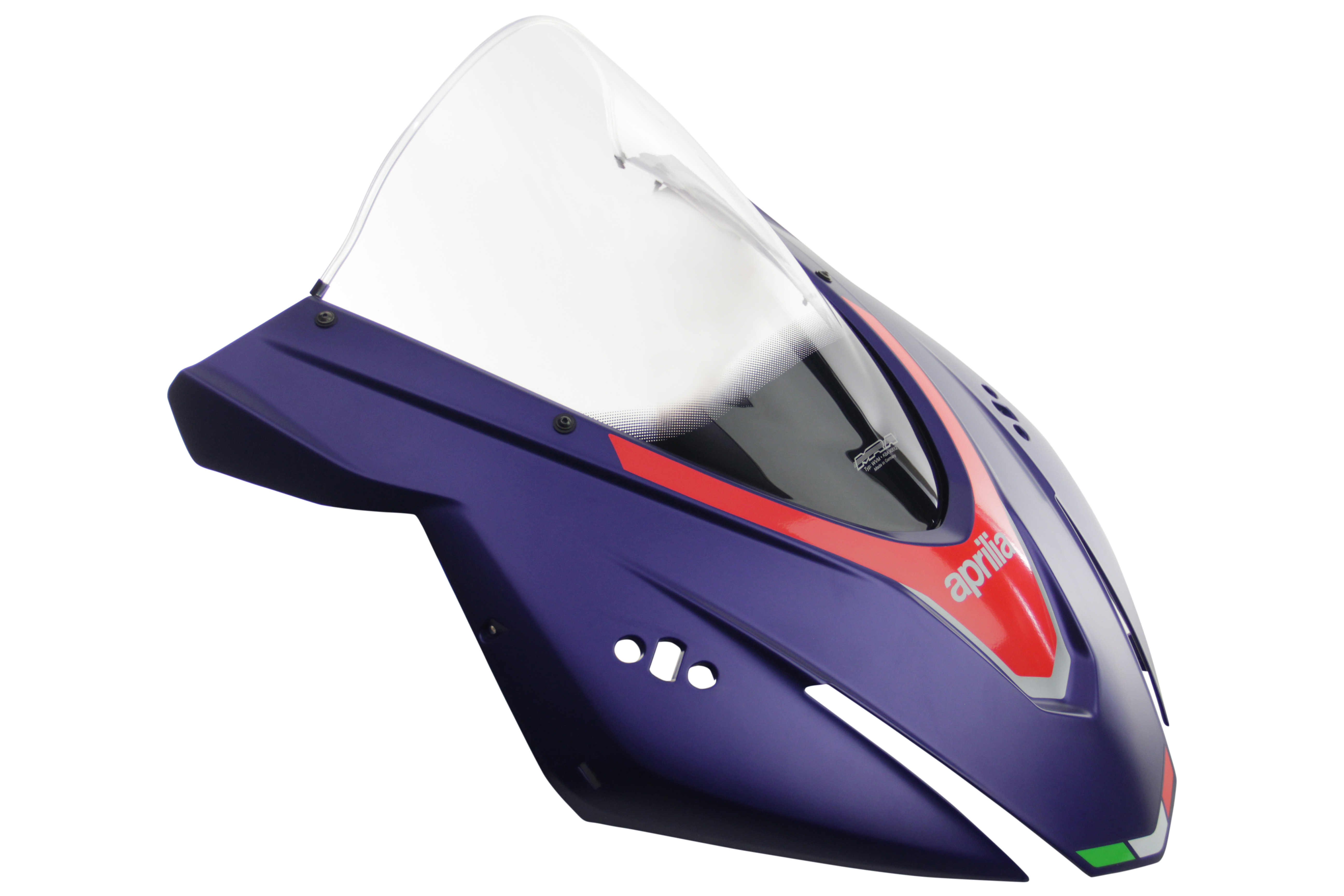 Ecran MRA Racing "R" - incolore - Aprilia RSV 4 1100 Factory 2021-