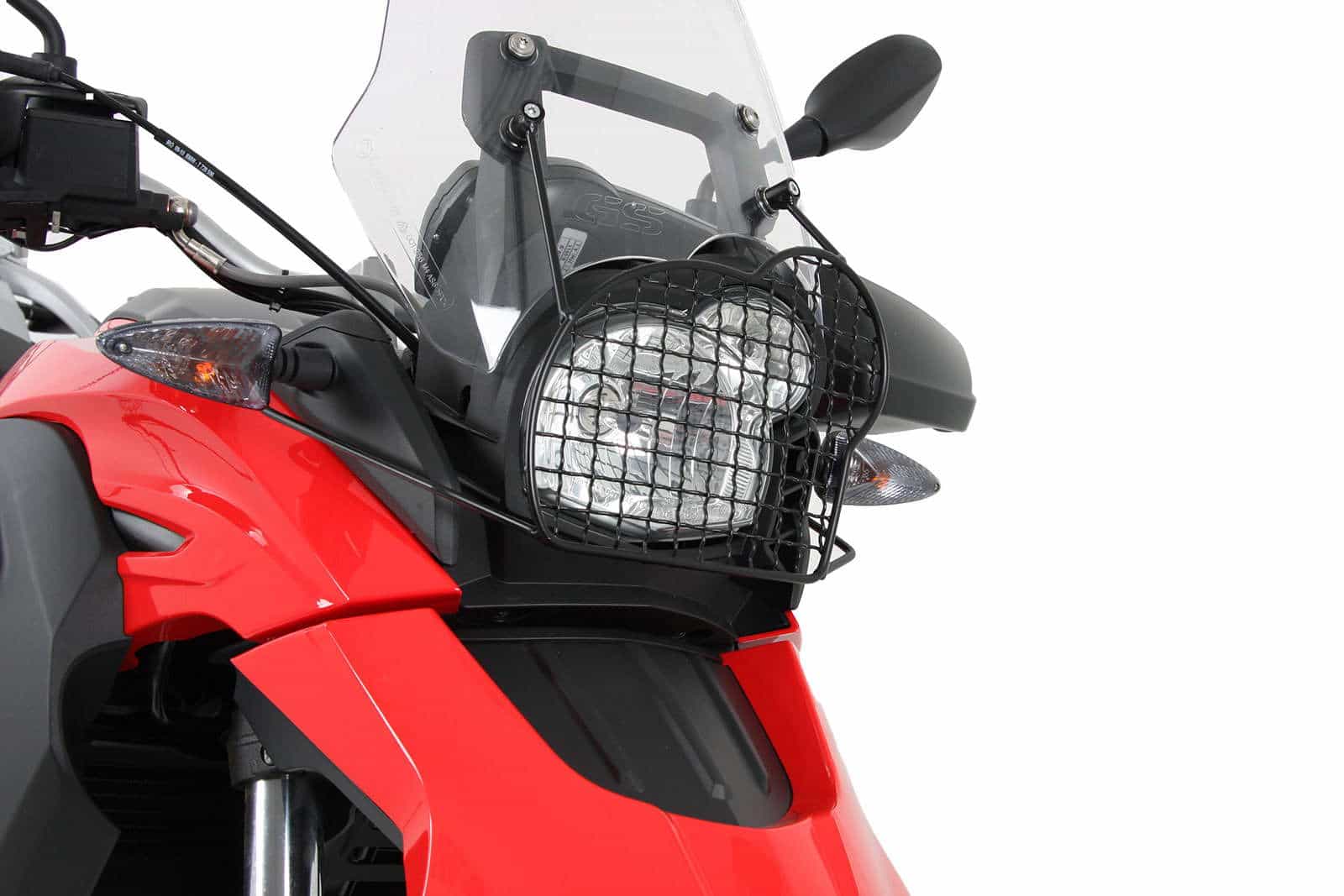 Grille de protection des feux noire pour BMW G 650 GS (11-16)/Sertao (12-16) Hepco & Becker