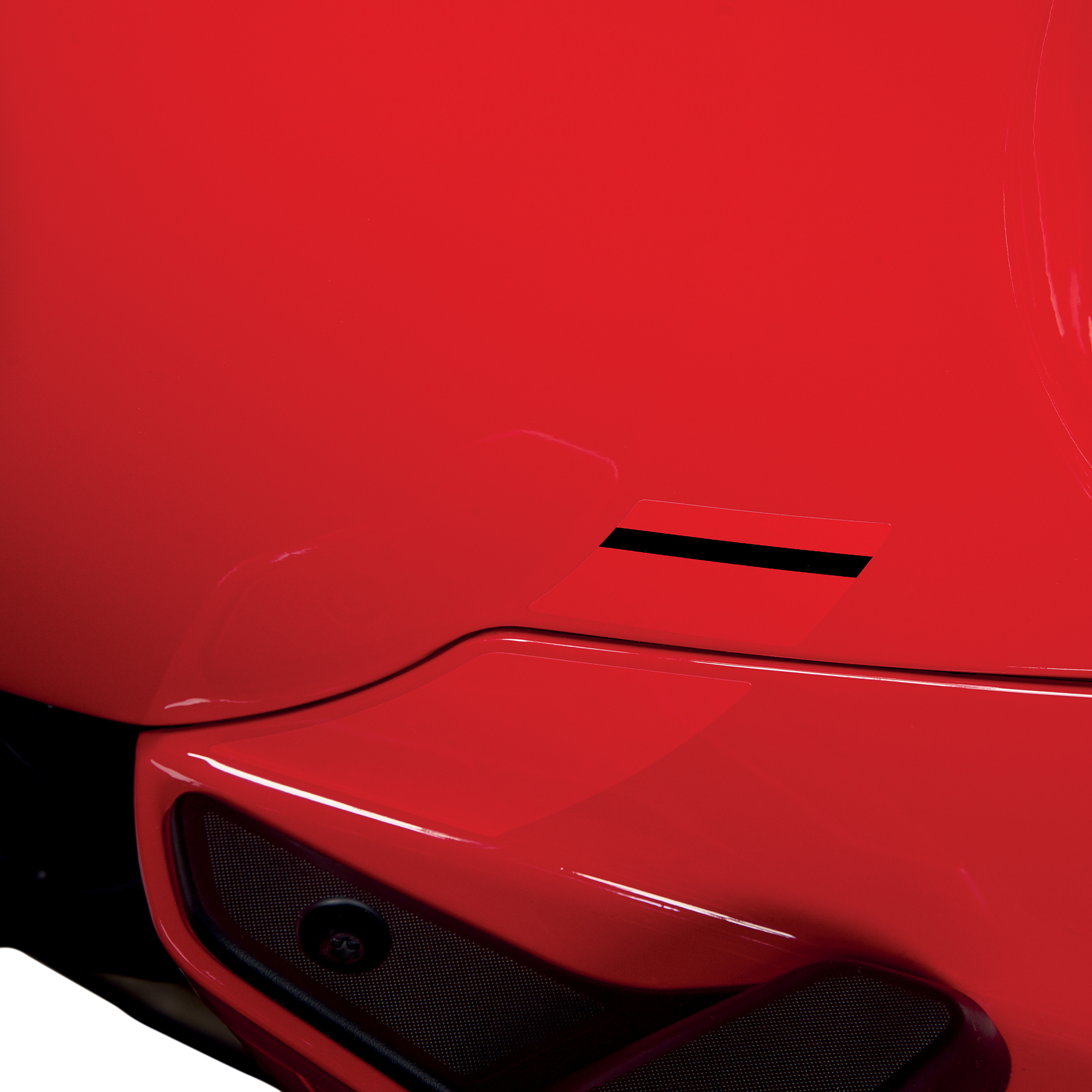 Autocollant "Sport Allure" look carbone pour Vespa Sprint