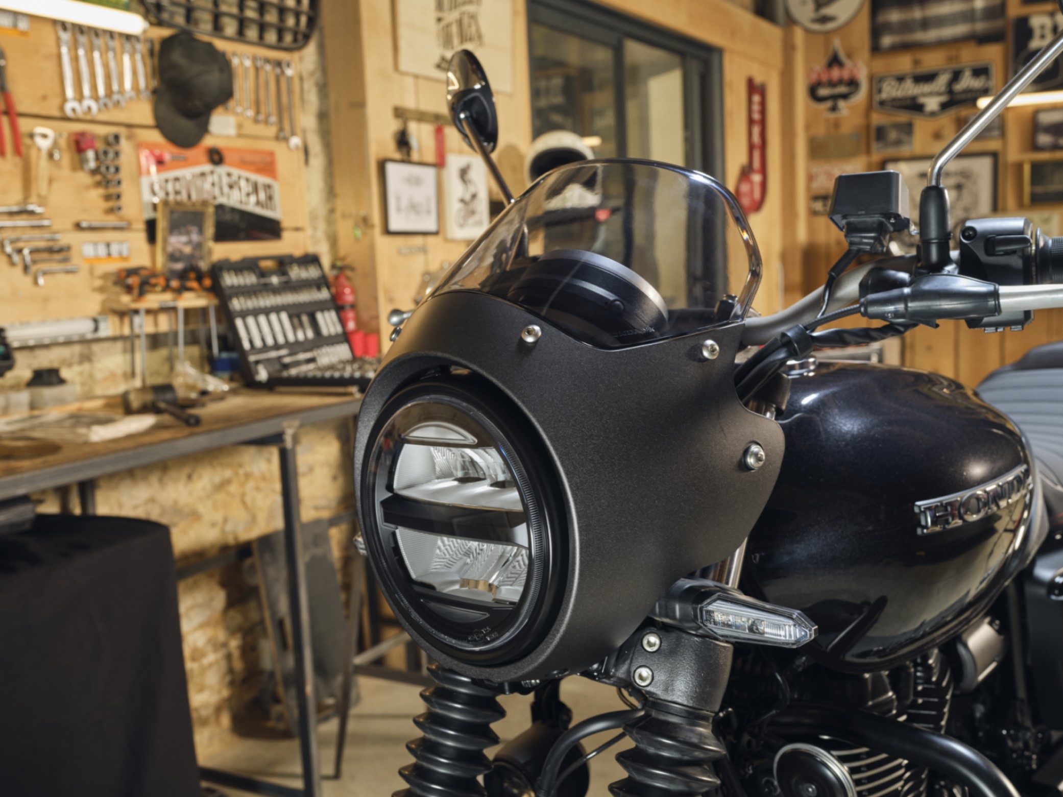 Habillage des phares pour Honda GB 350 S (25-) Original