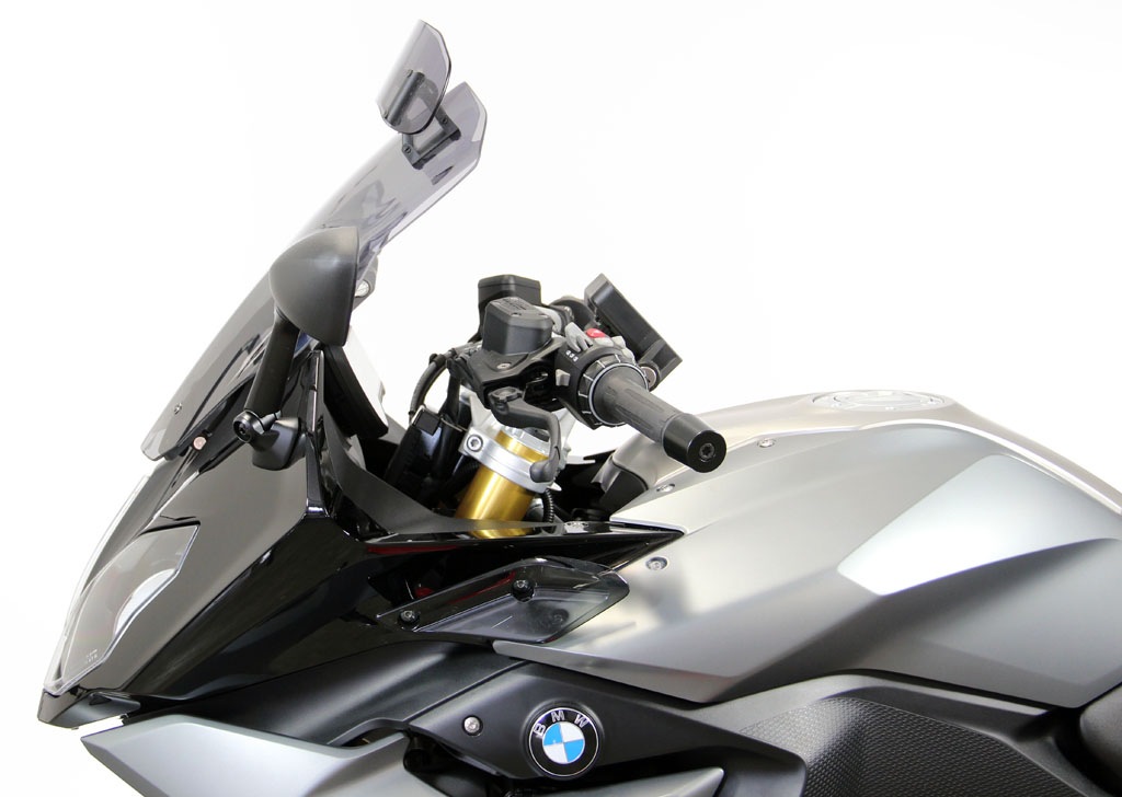 Écran Variotouring MRA "VT" pour BMW R 1200 RS (année 15-) gris fumé