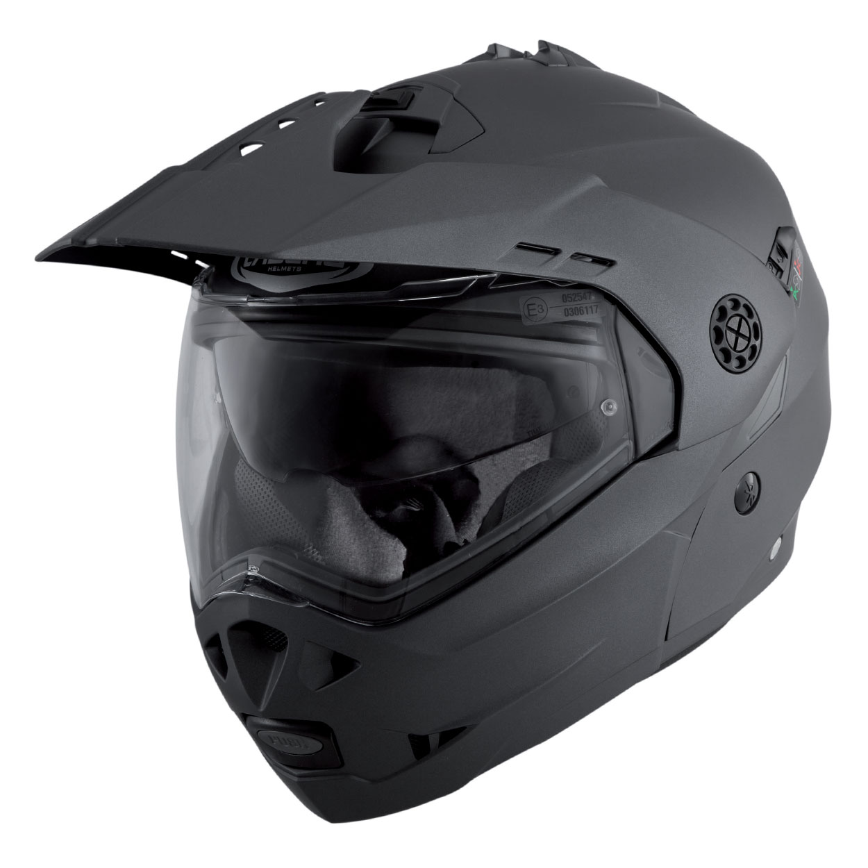 Caberg casque Tourmax, mat-gun metallic