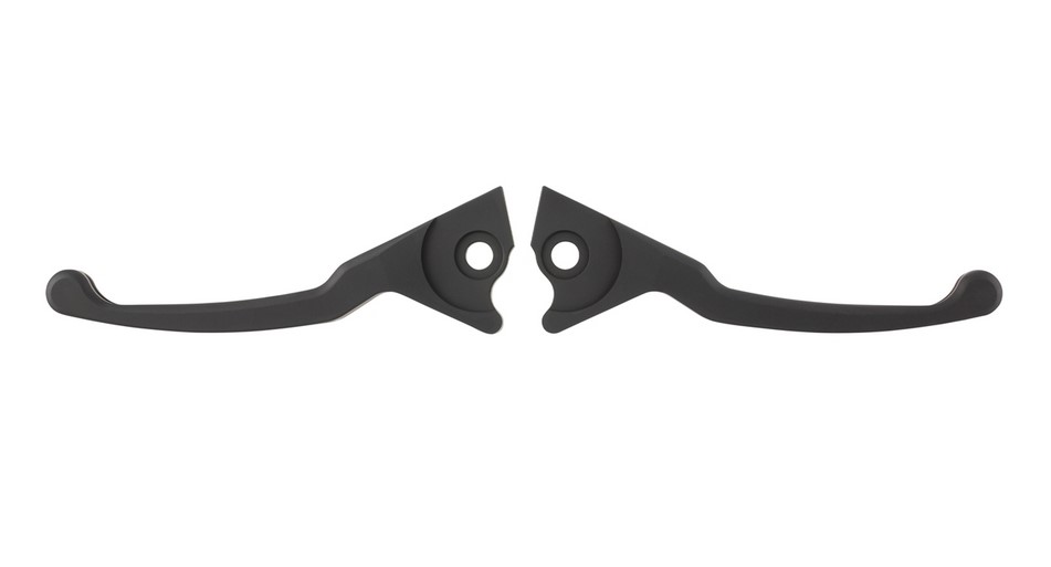 Levier de frein sport Shorty pour Vespa, droite et gauche, noir mat