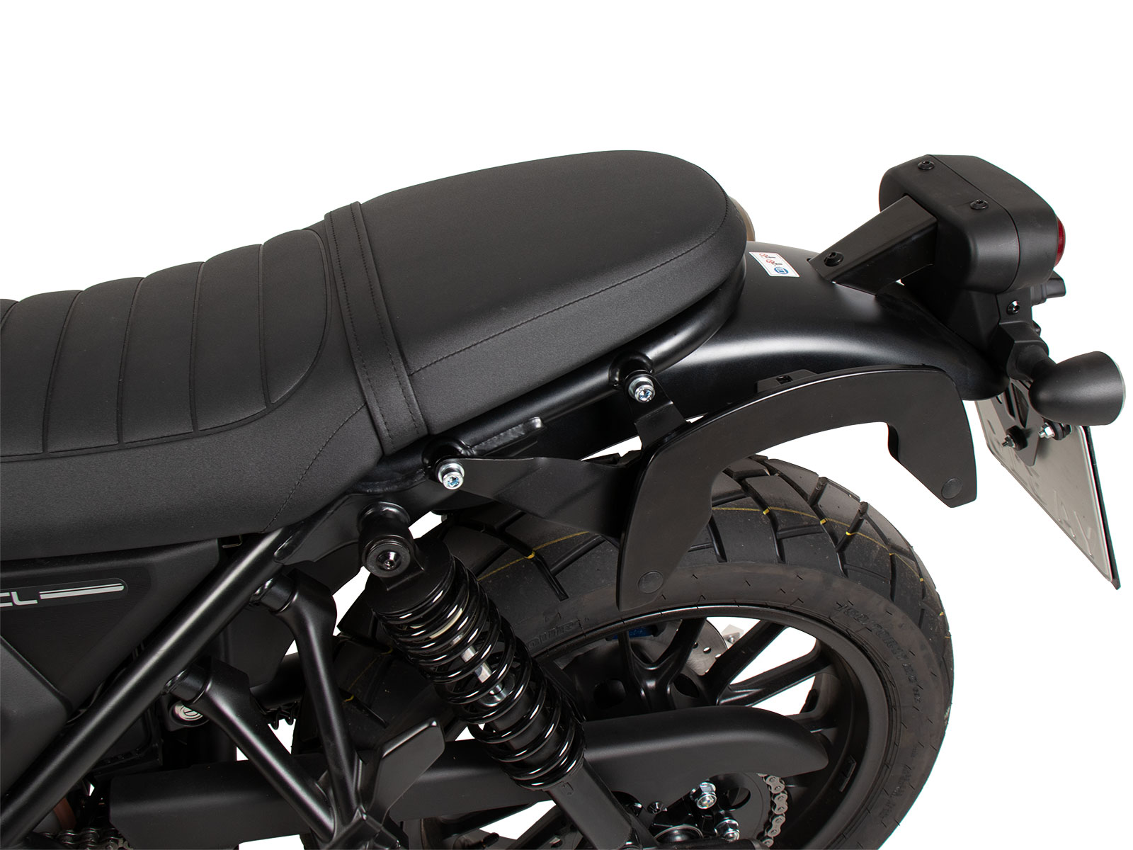 Support latéral C-Bow gauche noir pour Honda CL 500 Scrambler (23-) Hepco & Becker