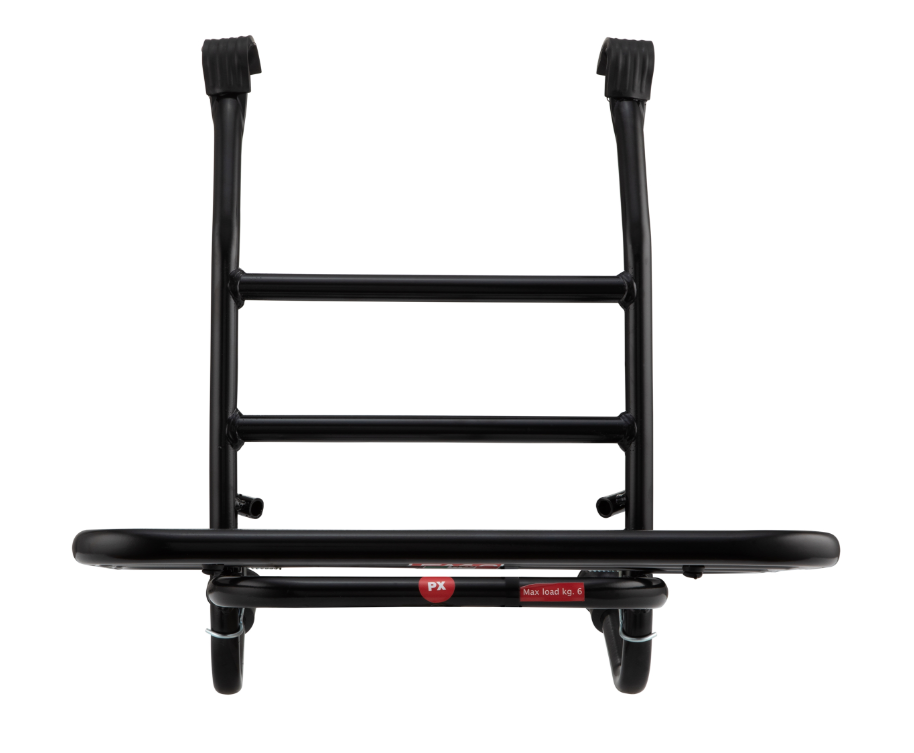 Porte-bagages avant pour Vespa PX 80-200ccm, pliable, noir