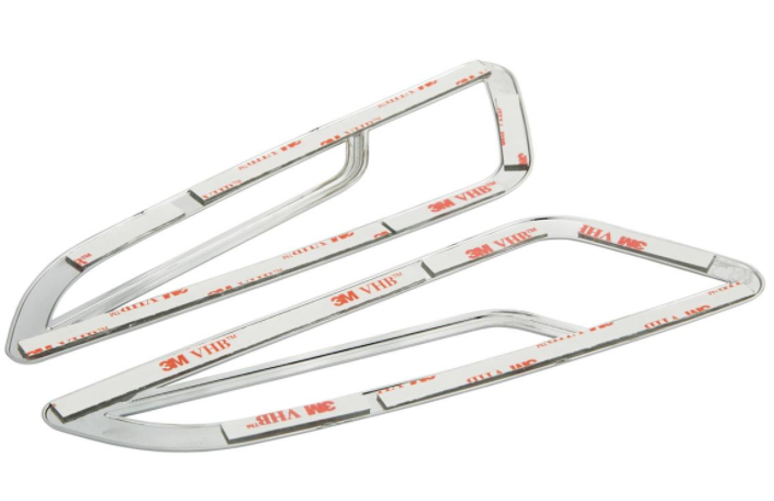 Grille de clignotant droite/gauche, avant pour Vespa Primavera/Sprint 50-150ccm 2T/4T AC, chromé