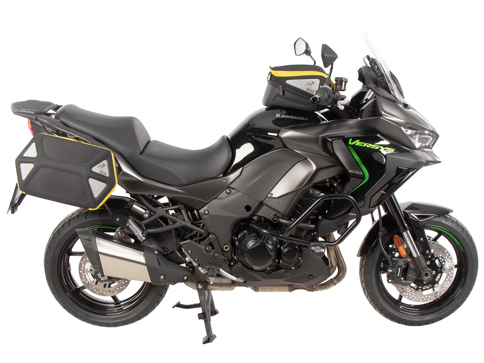 Anneau de réservoir Basic avec unité de fermeture de la sacoche de réservoir pour Kawasaki Versys 1100 /SE (25- ) Hepco & Becker