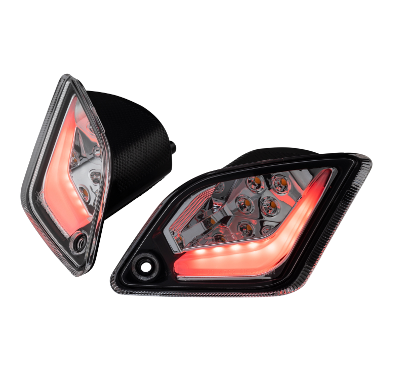 Kit de clignotants avant & arrière pour Vespa GTS/GTS Super/GTV 125-300ccm, clair