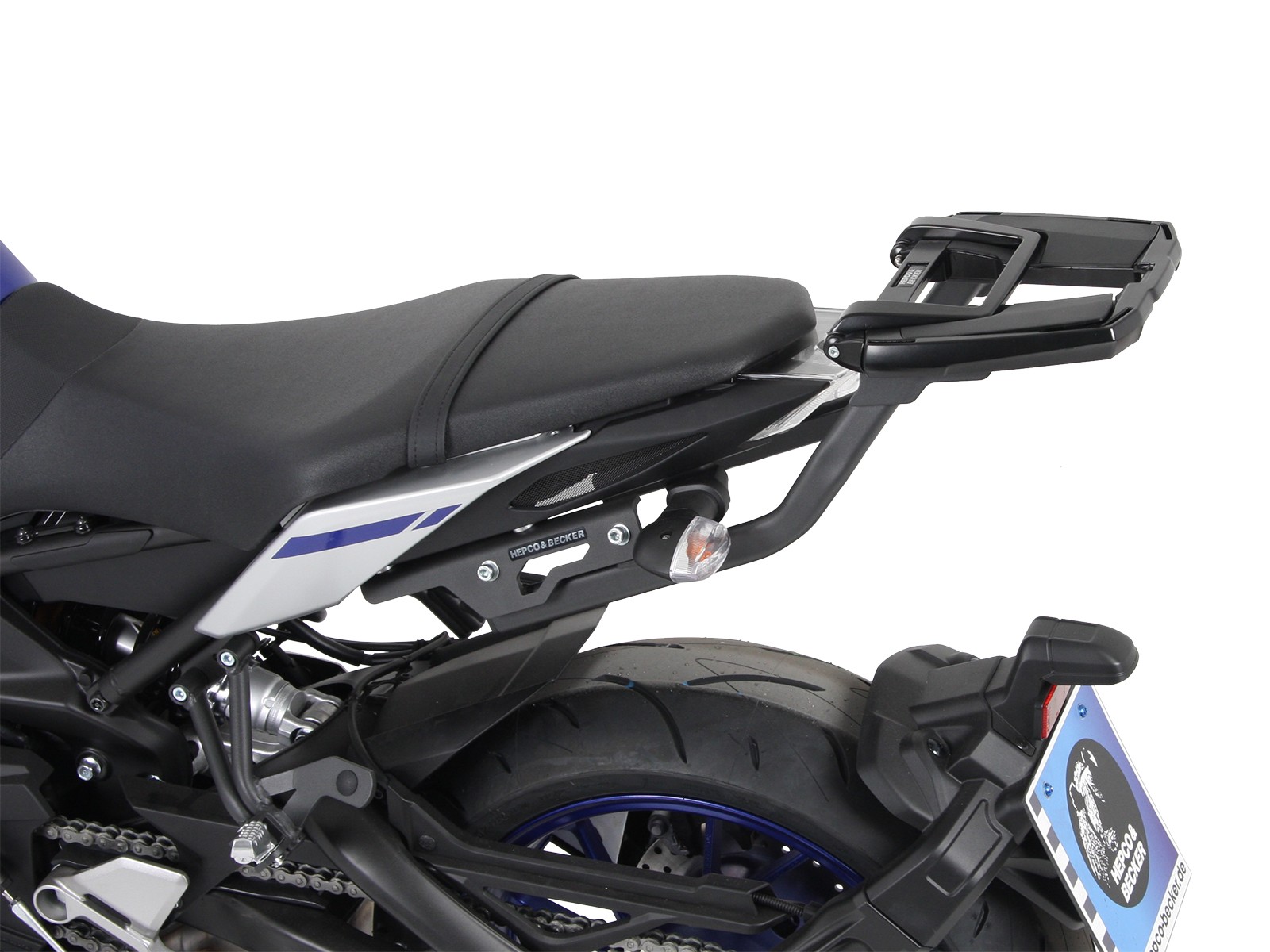 Easyrack porte-topca anthracite pour Yamaha MT-09 (année 17-) Hepco & Becker