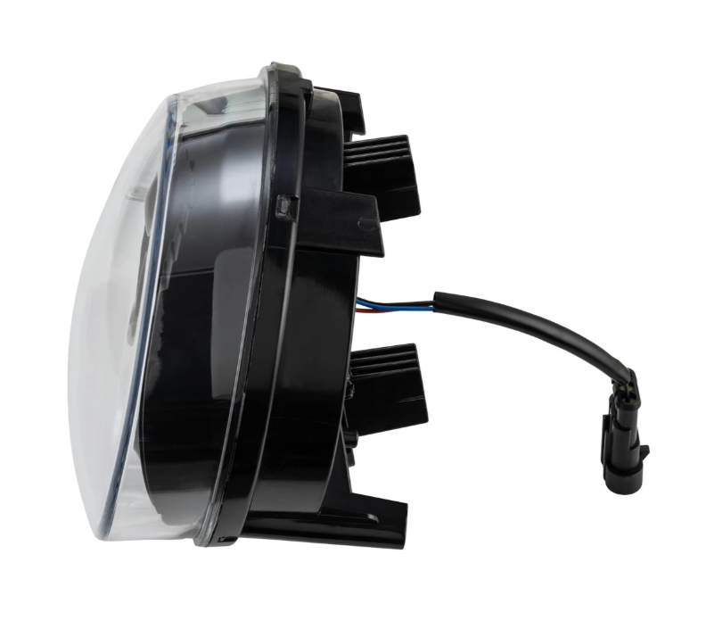 Phare ZELIONI Black Edition LED pour Vespa GTS/GTS Super HPE 125-300 (19-22), noir