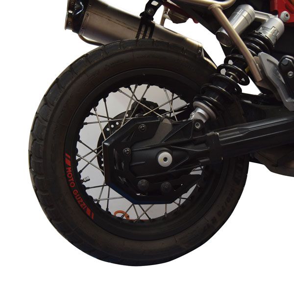 Cache-cardan noir pour Moto Guzzi V 85 TT (19-23)