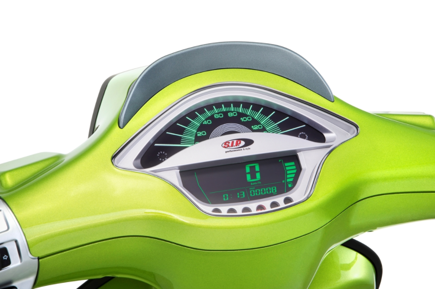 Compte-tours/tachymètre pour Vespa Primavera/Sprint 50-150ccm 2T/4T AC, argenté